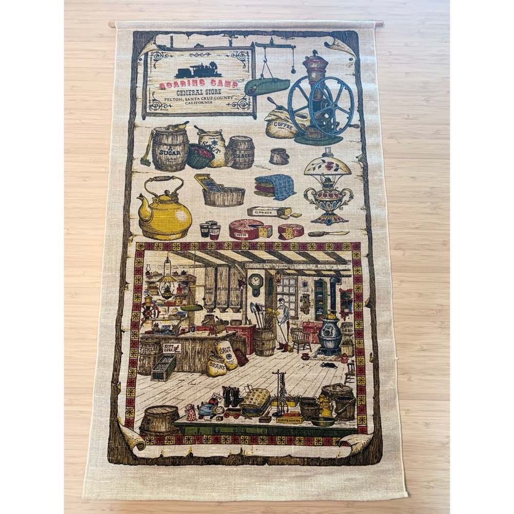 60s General Store Tea Towel
